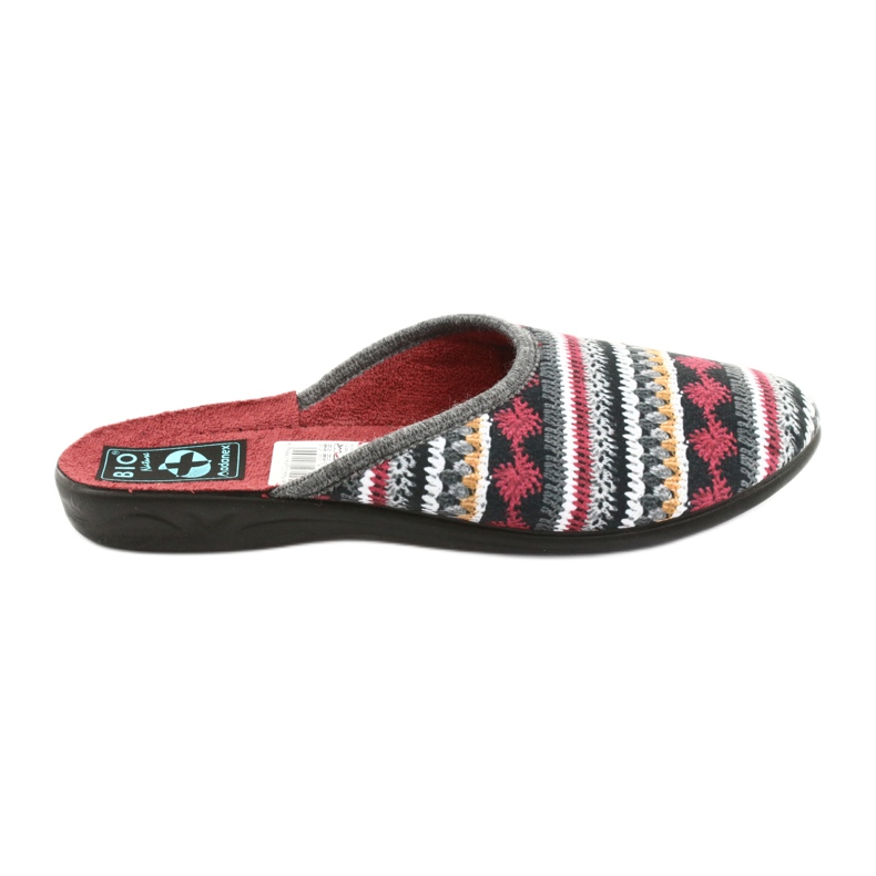 Norwegian sweater slippers Adanex black red grey yellow
