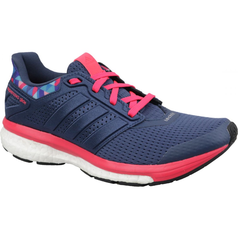 Adidas Supernova Glide 8 Gfx W AQ5059 shoes navy blue