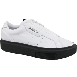 Adidas Sleek Super Zip W EF1899 shoes white Adidas Sleek Super Zip W EF1899 shoes white