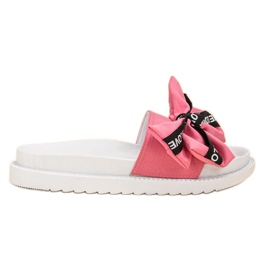 Jumex Slippers With A Love Bow purple