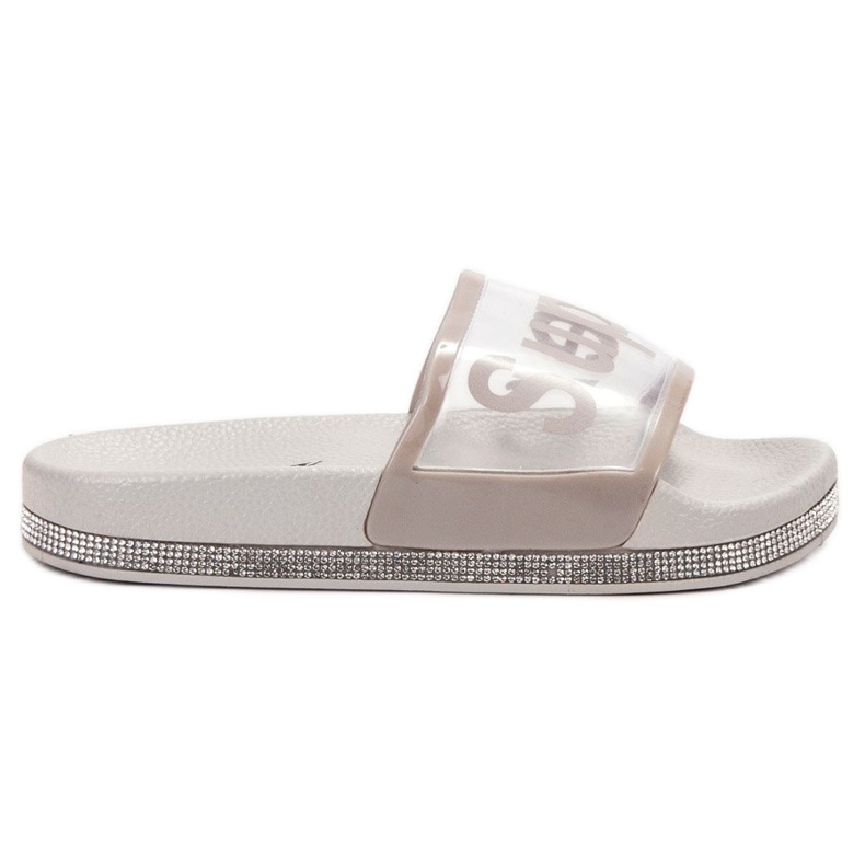Bona Transparent Slippers grey