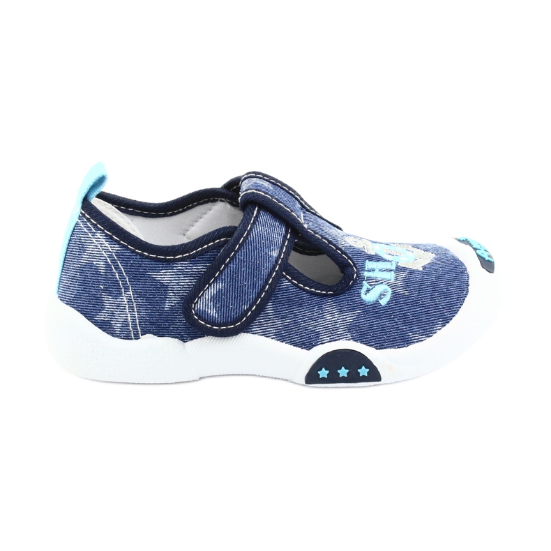 American Club Children's sneakers leather insert TEN12 navy blue blue grey American Club Children's sneakers leather insert TEN12 navy blue blue grey