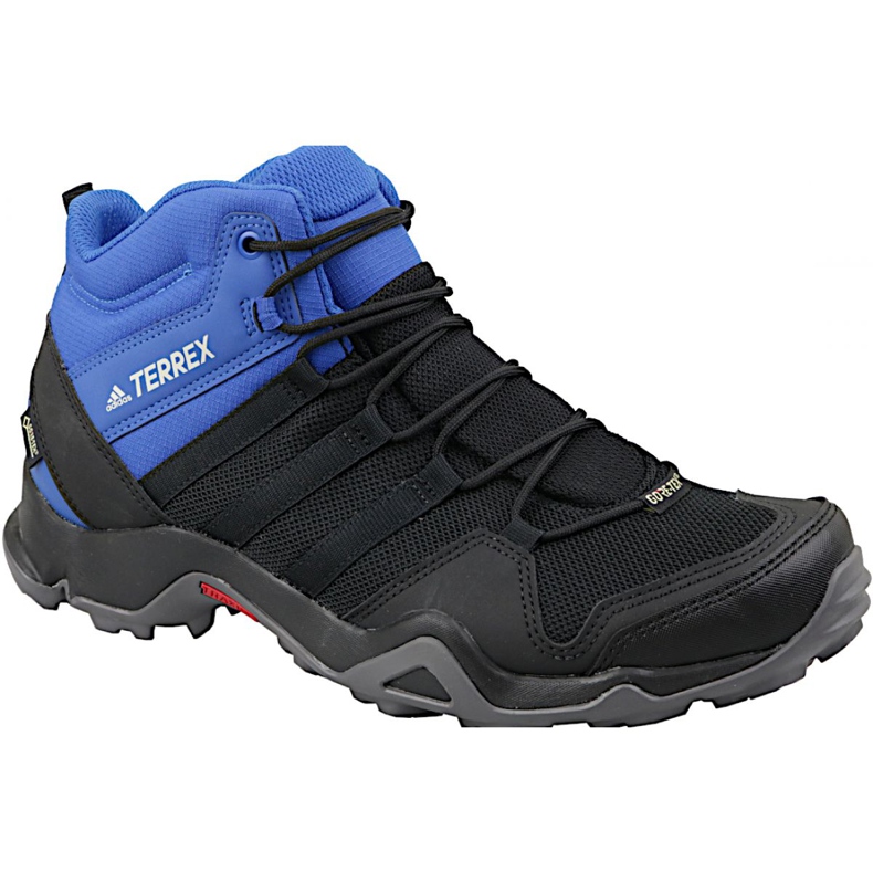 Shoes adidas Terrex AX2R Mid Gtx M AC8035 black blue Shoes adidas Terrex AX2R Mid Gtx M AC8035 black blue
