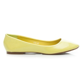 Seastar Lacquered ballerinas green