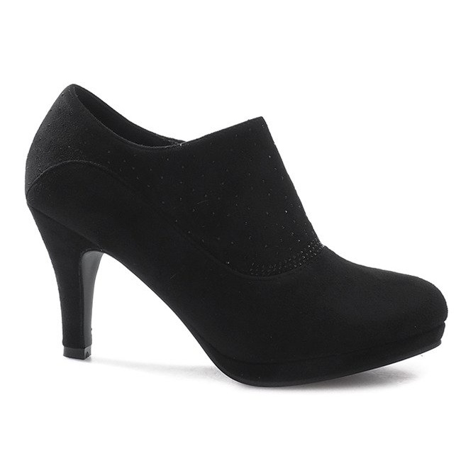 Marie's black ankle boots