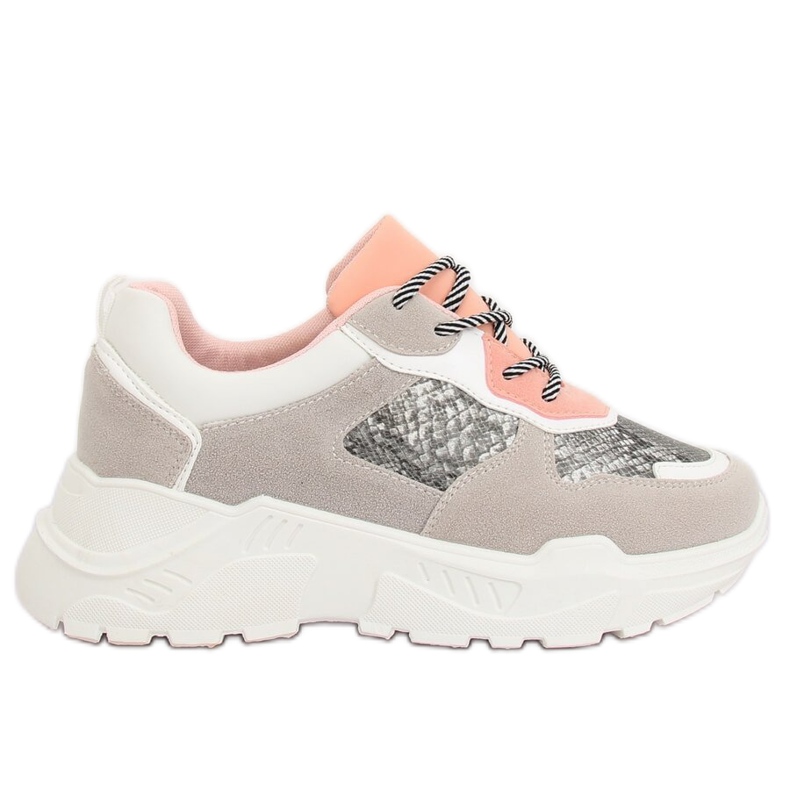 Gray LV88P Snake sports shoes grey Gray LV88P Snake sports shoes grey