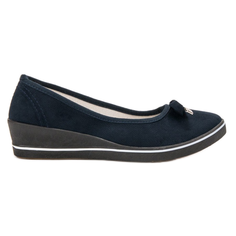 SHELOVET Wedge Pumps blue SHELOVET Wedge Pumps blue