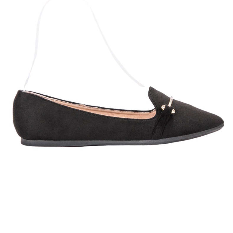 SHELOVET Ballerina In Spitz black