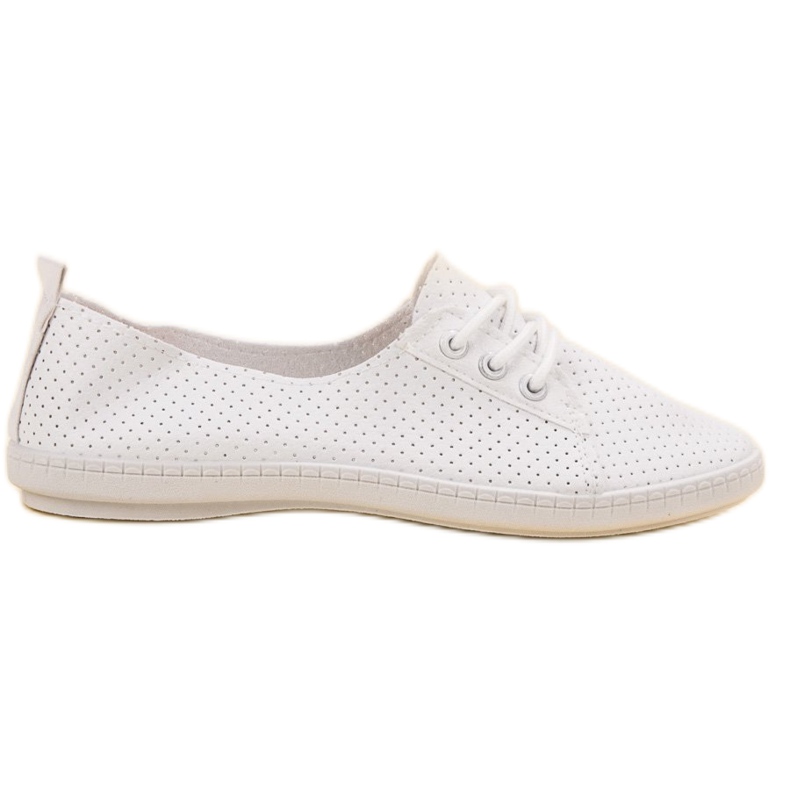 SHELOVET Eco Leather Sneakers white