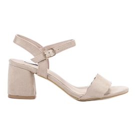 VICES suede sandals brown VICES suede sandals brown