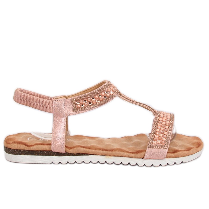 Pink women's sandals HT-67 Pink