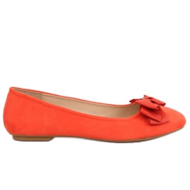 Orange ballerinas for women 3173 Orange