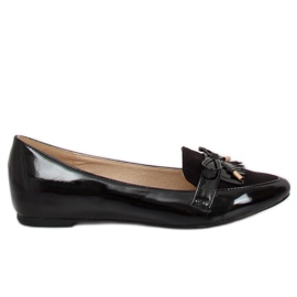 Black women's loafers JL29 Black Black women's loafers JL29 Black