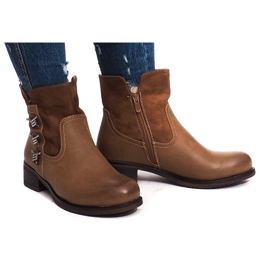 Warm boots 4417 Camel brown Warm boots 4417 Camel brown