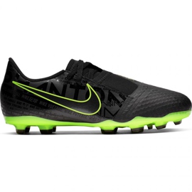 Football shoes Nike Phantom Venom Academy Fg Jr AO0362 007 black - green multicolored