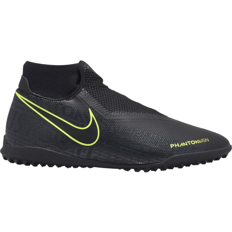 Nike Phantom Vsn Academy Df Tf M AO3269 007 soccer shoes black Nike Phantom Vsn Academy Df Tf M AO3269 007 soccer shoes black