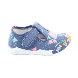 American Club sneakers leather insert TEN30 blue pink