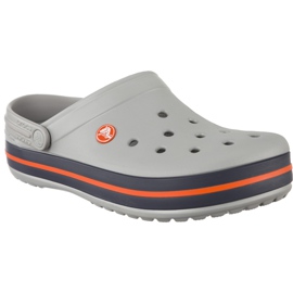 Crocs Crocband Light Gray Navy grey