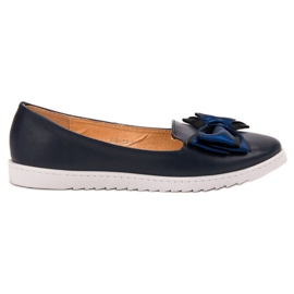 Miss Laura Ballerina With Bow blue