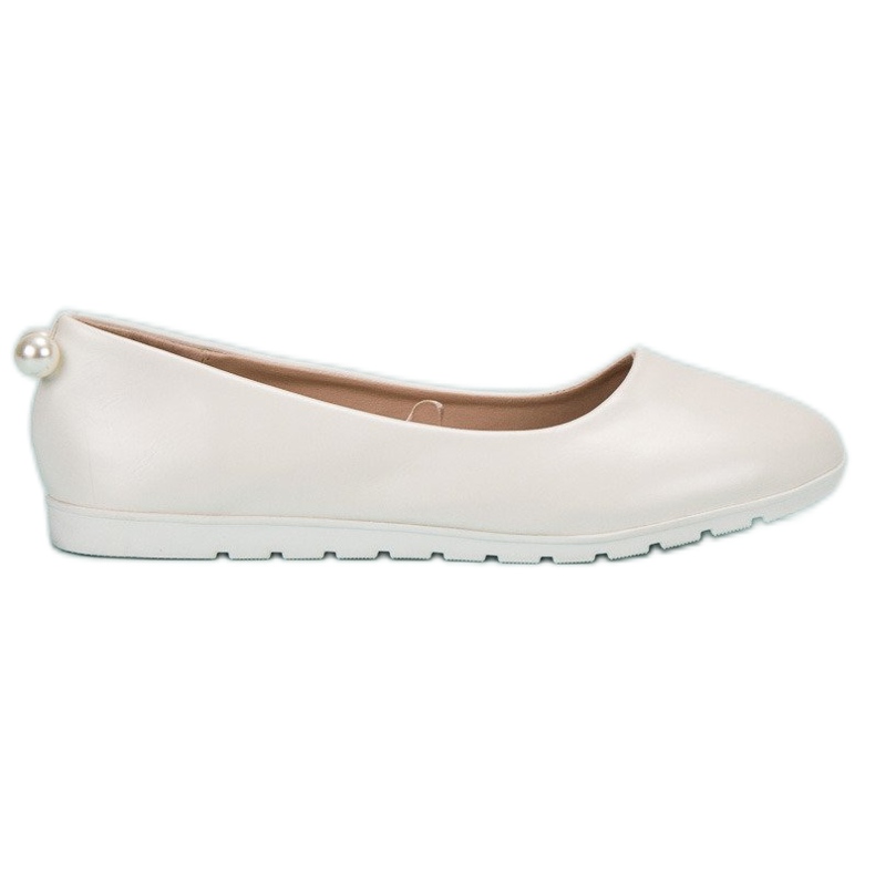 SHELOVET White ballerinas