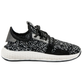 SHELOVET Slip-on Sports Shoes black