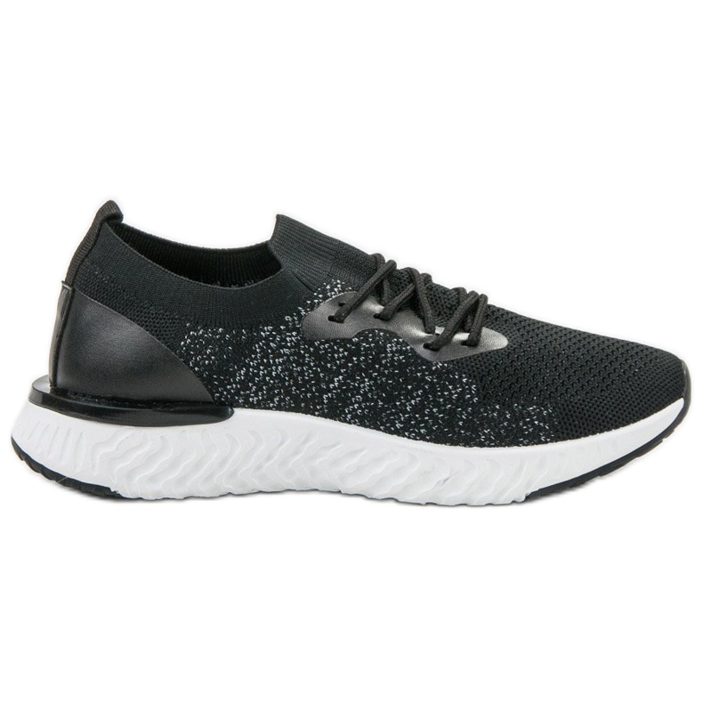 SHELOVET Textile Sport Shoes black