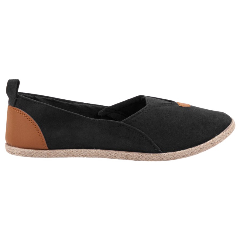 SHELOVET Black Slipons SHELOVET Black Slipons