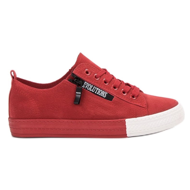 SHELOVET Red Sneakers