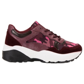 SHELOVET Moro Sneakers red