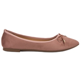 Clowse Ballerina In Spitz pink