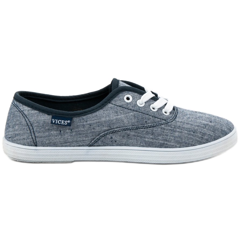 VICES textile sneakers blue