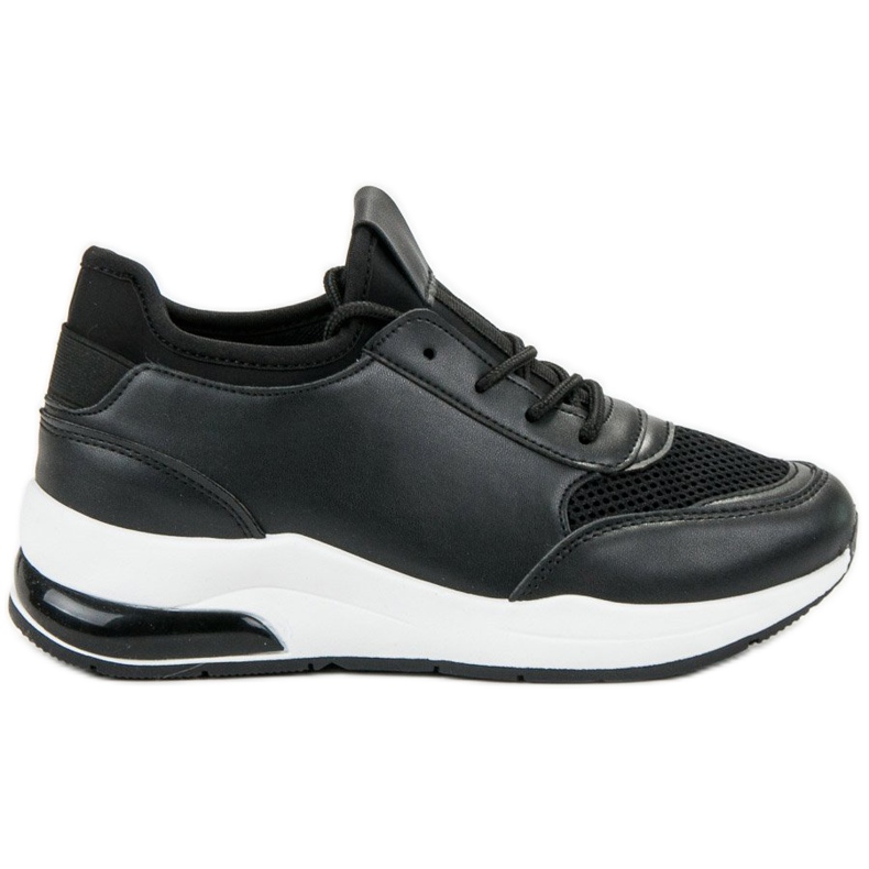 Ideal Shoes Women's sports shoes black