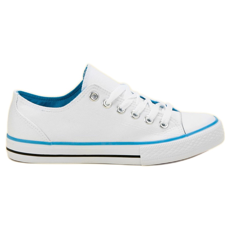 SHELOVET Classic white sneakers