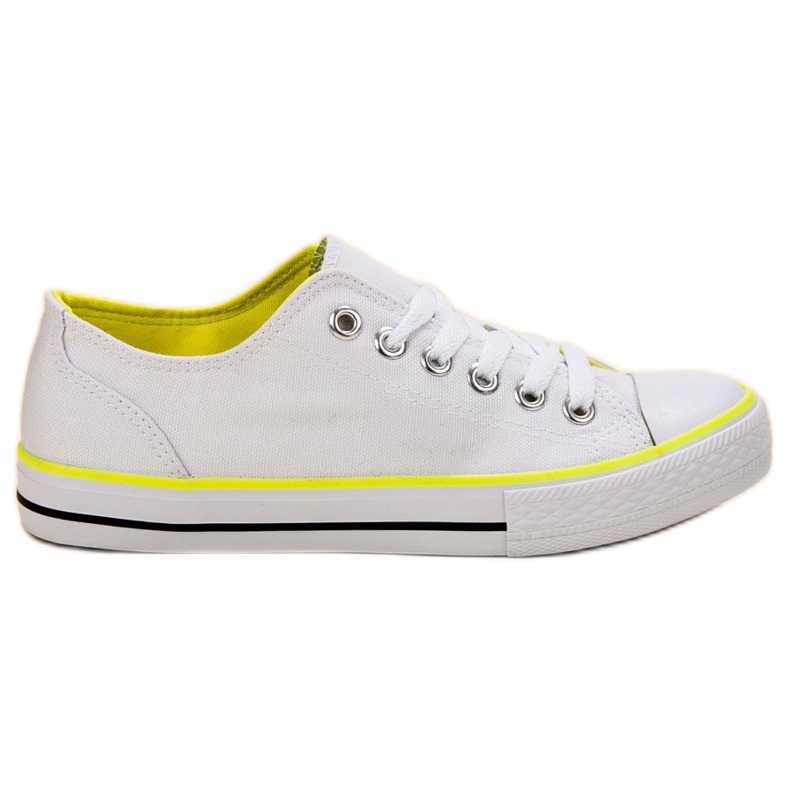 SHELOVET Classic white sneakers