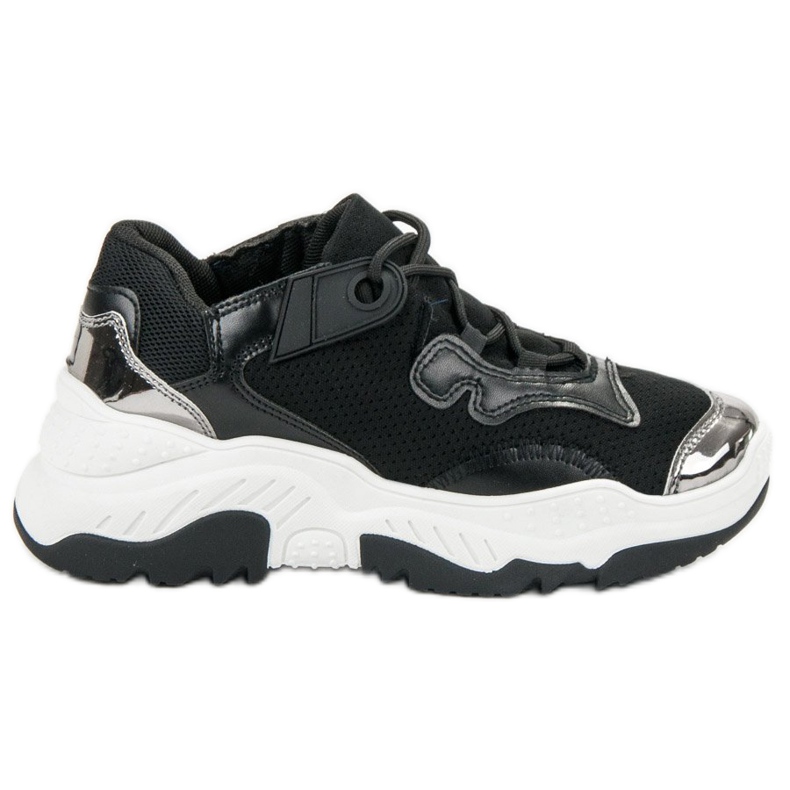 Small Swan Women's Black Sneakers Small Swan Women's Black Sneakers