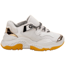 Small Swan Women's white sneakers