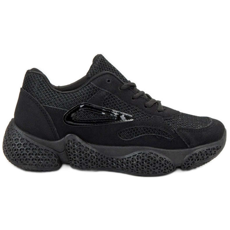 SHELOVET Women's Black Sneakers