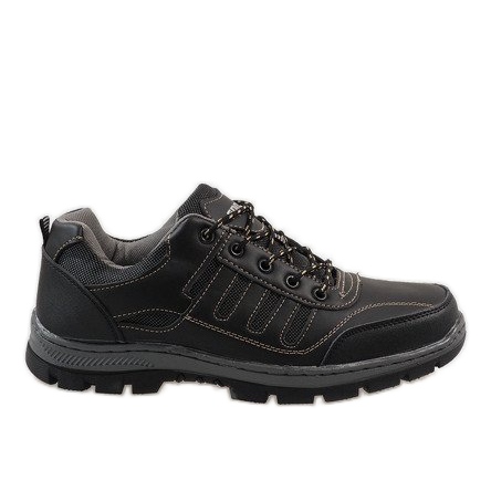 Black FU25 trekking shoes