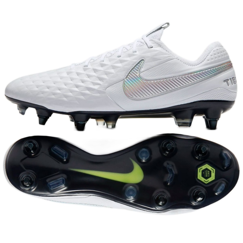 Nike Tiempo Legend 8 Elite SG-Pro Ac M AT5900-100 football shoe white white
