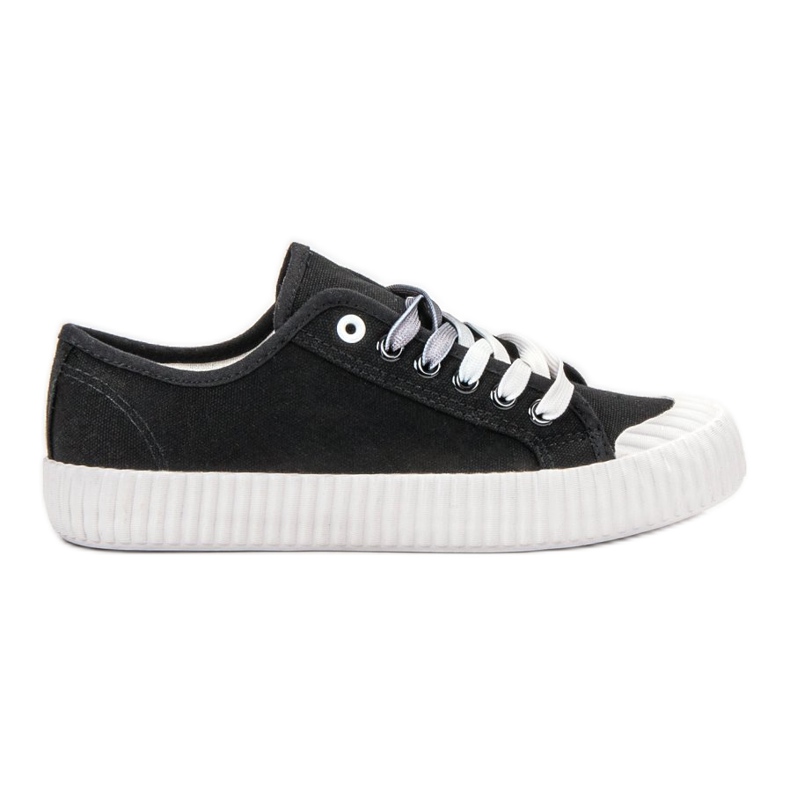 SHELOVET Black Sneakers