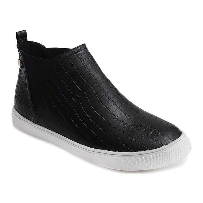 High Wedge Sneakers Creepers 5773 Black