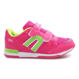 Liliane velcro sports sneakers pink