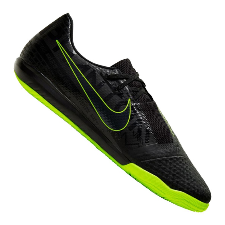 Indoor shoes Nike Phantom Vnm Academy Ic M AO0570-007 black black Indoor shoes Nike Phantom Vnm Academy Ic M AO0570-007 black black