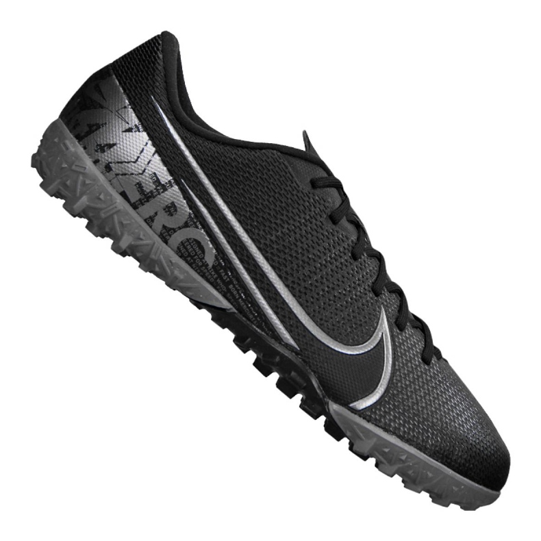 Nike Vapor 13 Academy Tf Jr AT8145-001 football shoe black black