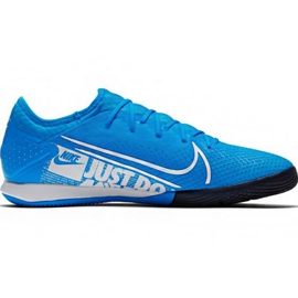 Nike Mercurial Vapor 13 Pro Ic M AT8001 414 soccer shoes blue