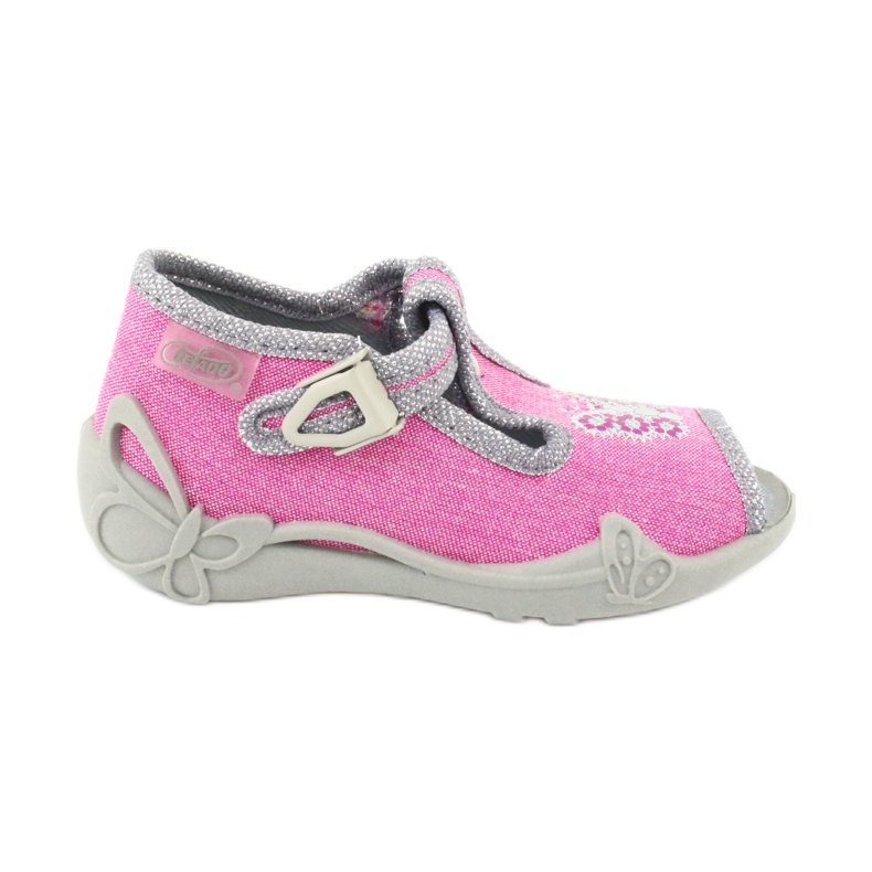 Befado children's shoes 213P111 pink grey