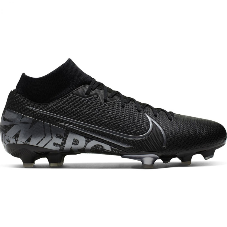 Nike Mercurial Superfly 7 Academy FG / MG M AT7946-001 football shoe black black Nike Mercurial Superfly 7 Academy FG / MG M AT7946-001 football shoe black black