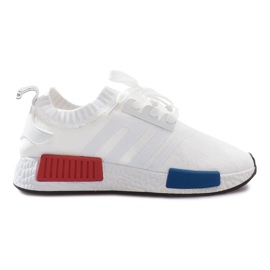 Lydie white sports sneakers Lydie white sports sneakers
