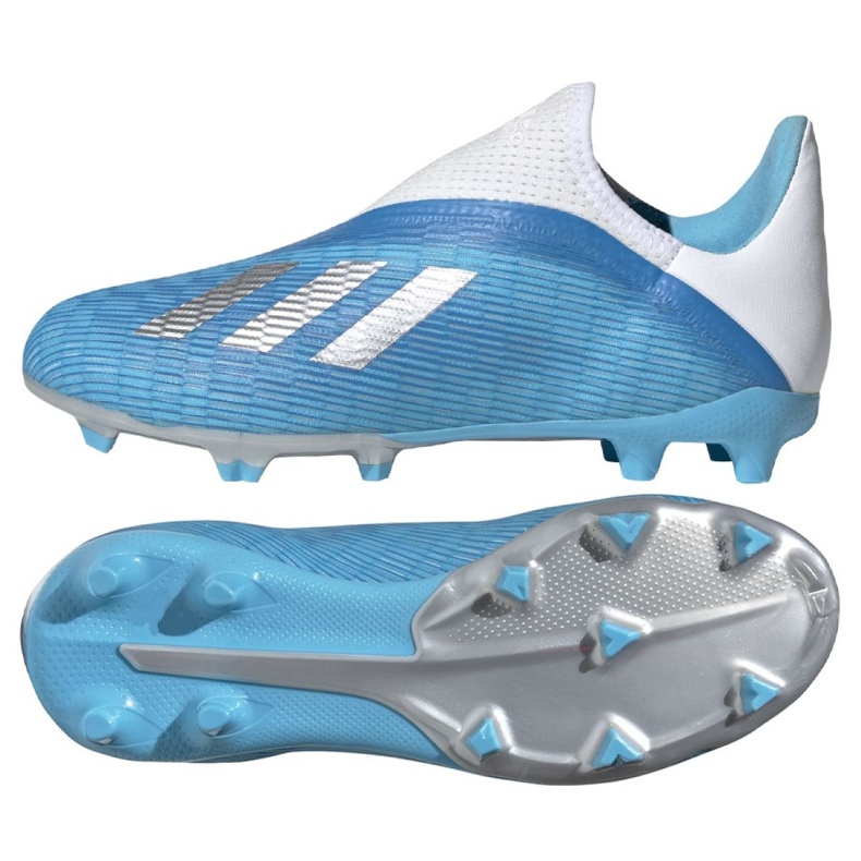 Adidas X 19.3 Ll Fg Jr EF9114 football boots blue blue