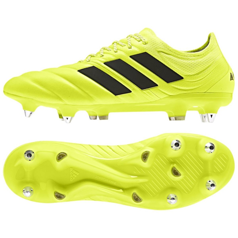 Adidas Copa 19.1 Sg M G26643 football boots yellow yellow Adidas Copa 19.1 Sg M G26643 football boots yellow yellow